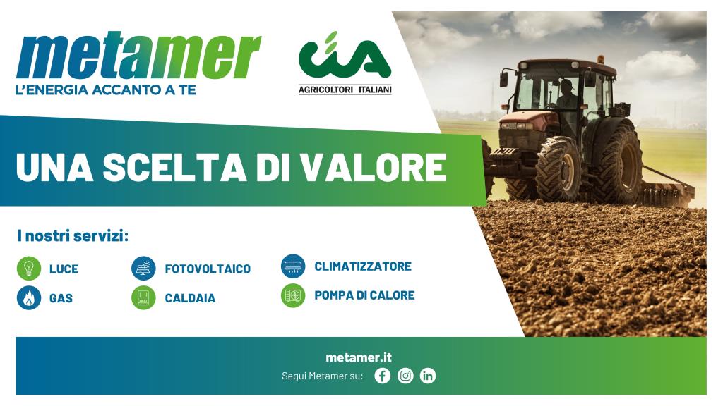 CIA e Metamer: nuova collaborazione per luce e gas